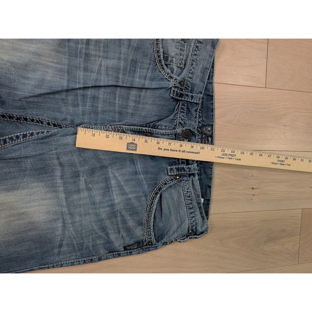 Silver Jeans Gordie Men's Relaxed Dostre Straight Jeans | 34x32 | Y2K - Picture 5 of 15
